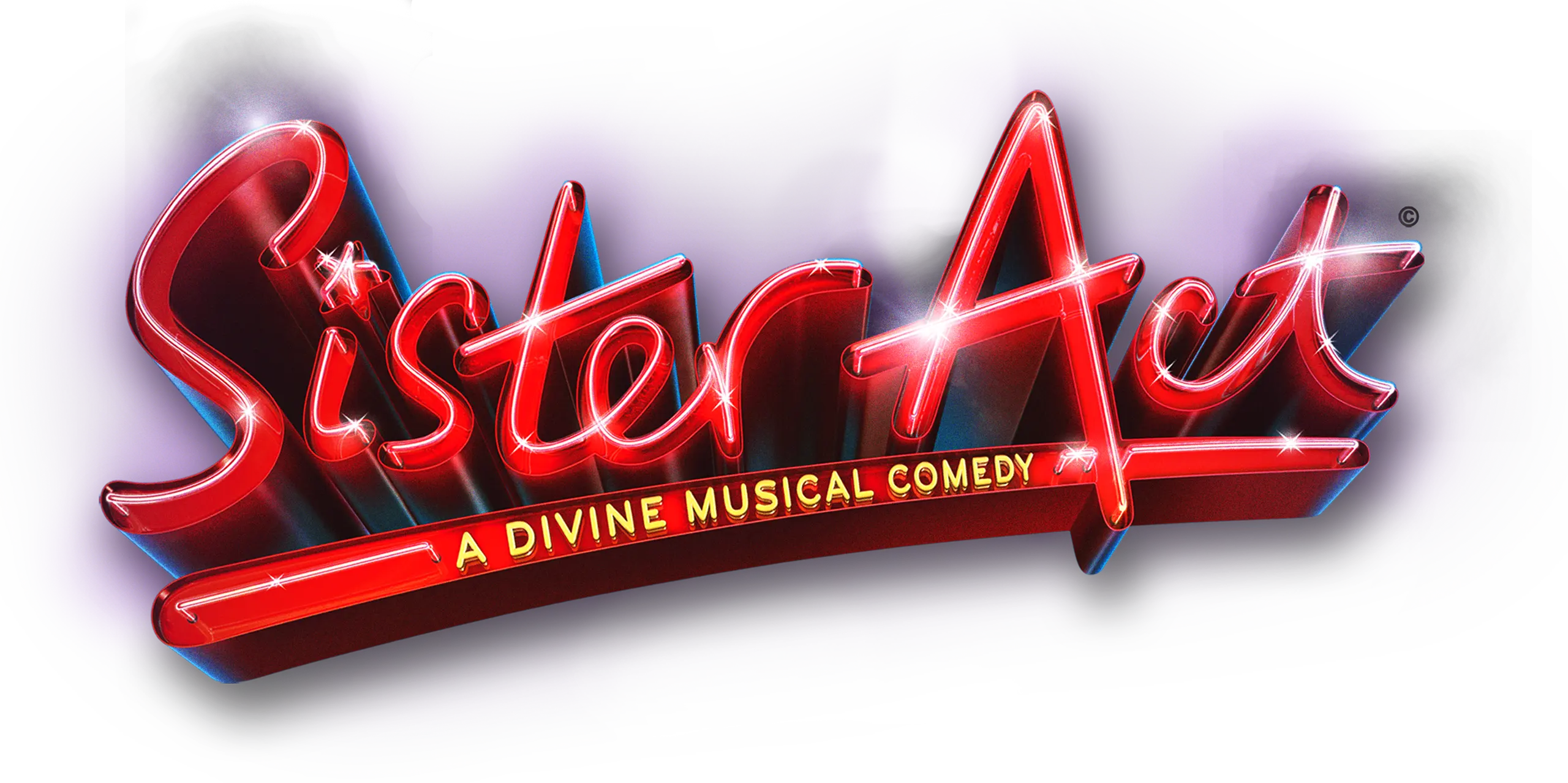 Sister Act UK and Ireland tour title treatment
